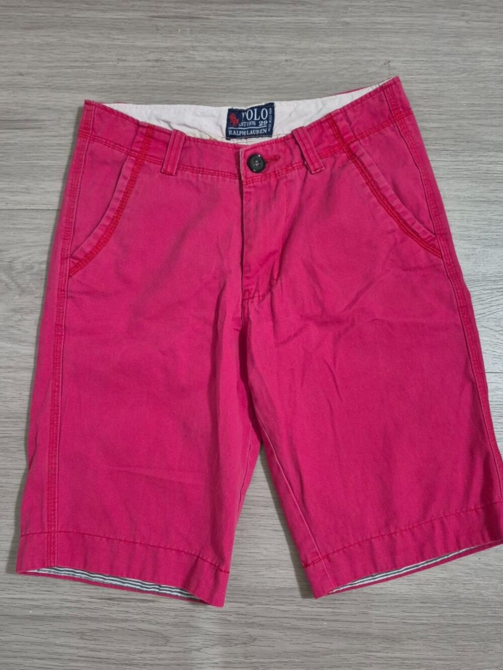 Polo Ralph Lauren Men’s Pink Chino Shorts Size 29